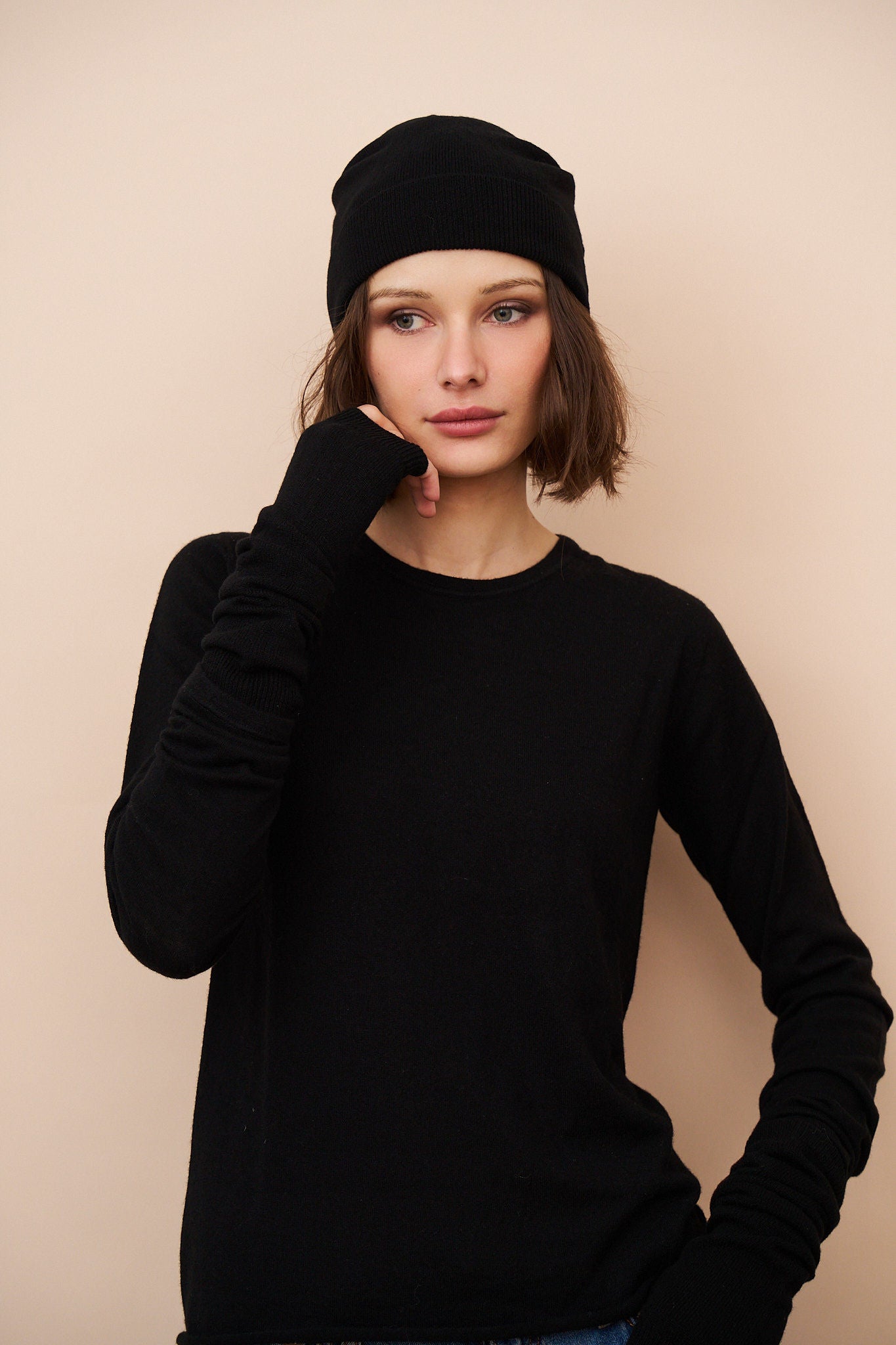 Cashmere Seamless Beanie