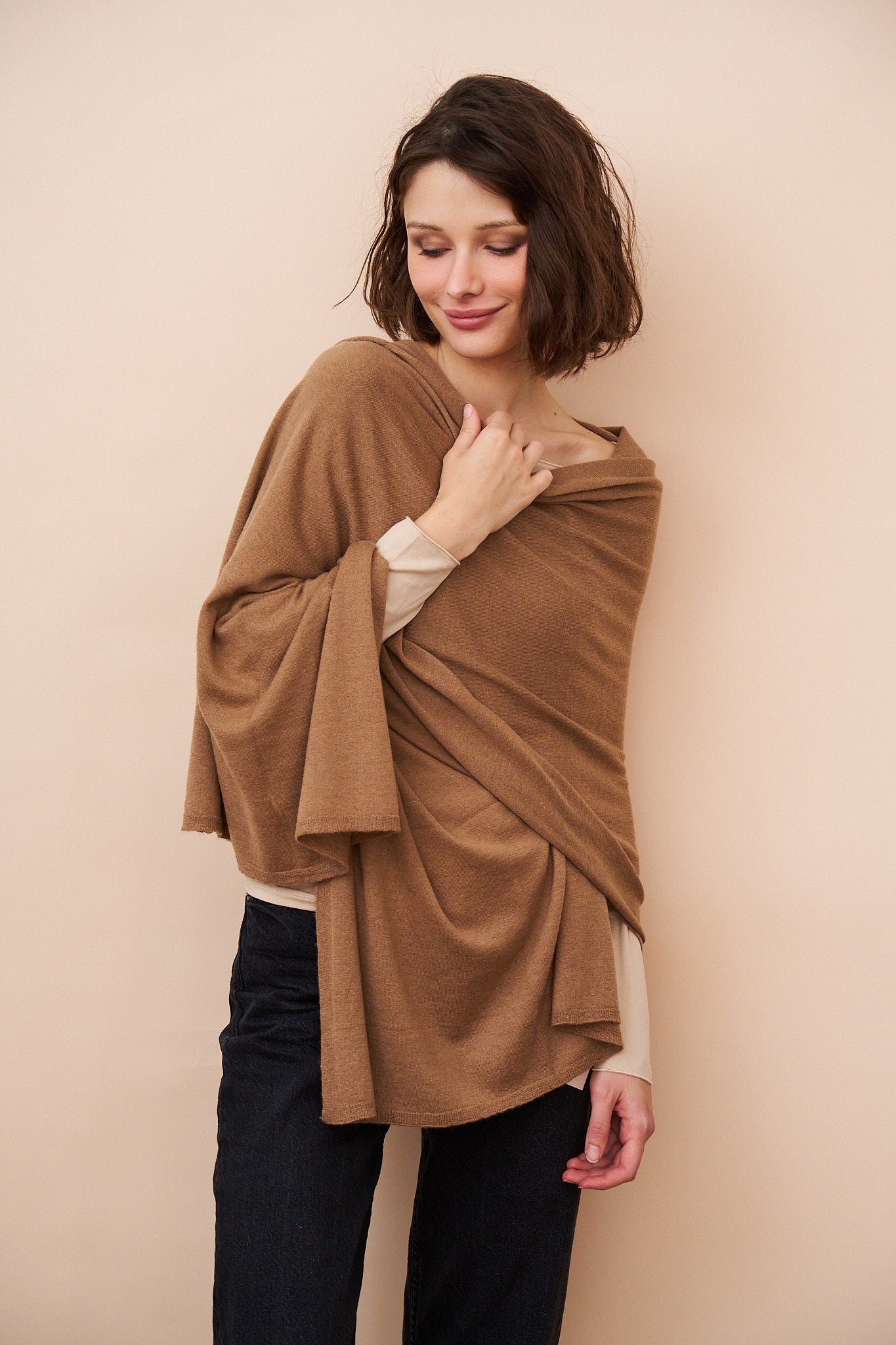 100% Machine Washable Cashmere Shawl