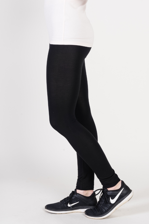 Majestic Full Length Leggings in Noir – Clothes By Majestic
