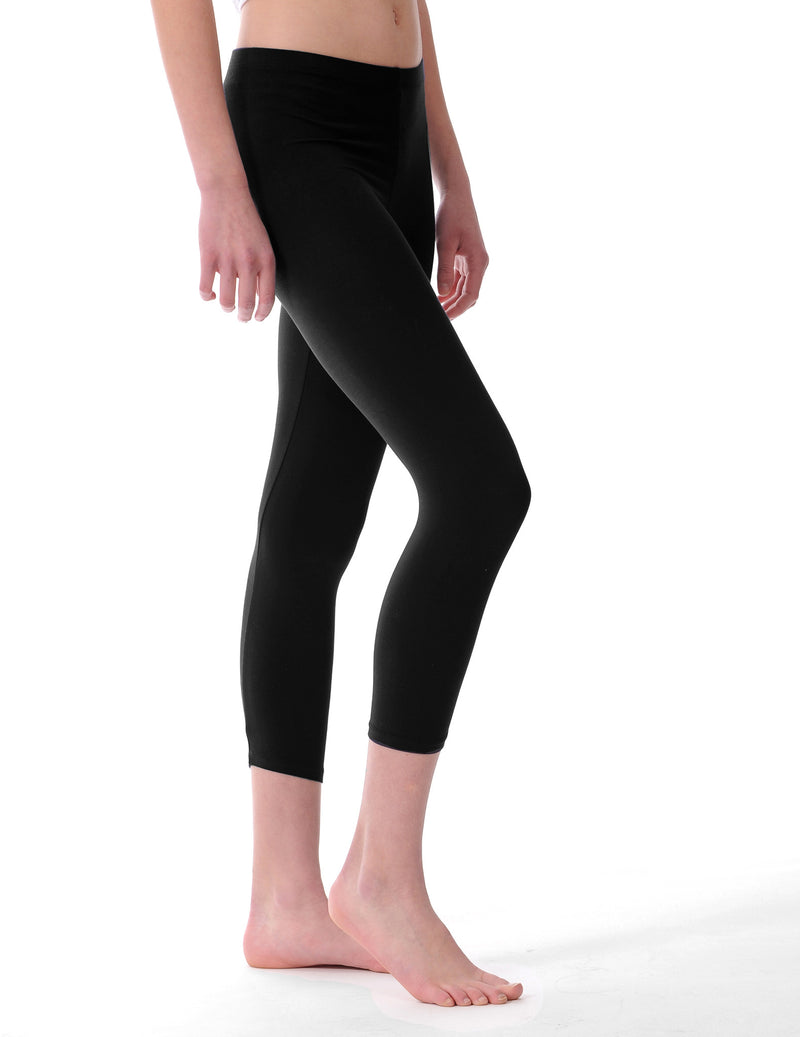 Majestic Cropped Basic Legging in Black